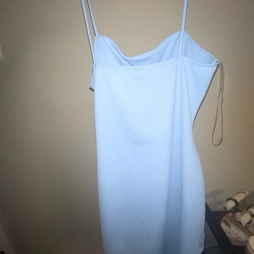 Blue Mini Dress - Picture 2 of 5